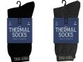 Farley Mill Mens 2 Pair Thermal Socks, Assorted Colours Picked At Random Part No.TEX2469OB