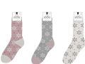 Farley Mill Snowflake Thermal Socks, Assorted Picked At Random Part No.TEX4381