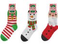 Jolly Christmas Ladies Cosy Christmas Socks, Assorted Picked At Random Part No.XMA1770