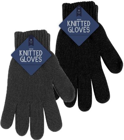 Farley Mill Mens Kintted Gloves, Assorted Picked At Random