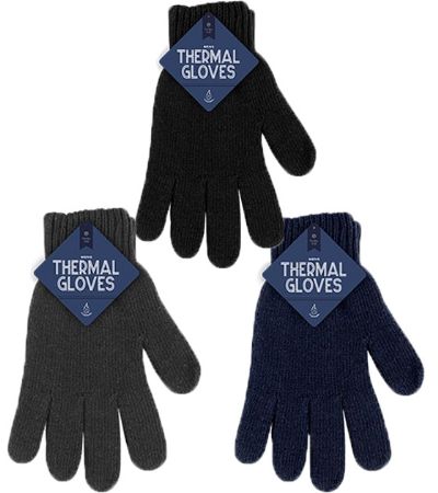 Farley Mill Mens Thermal Gloves, Assorted Picked At Random