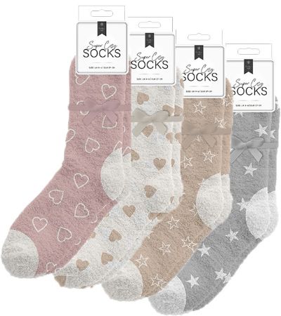 Farley Mill Super Cosy Socks, Assorted Picked At Random